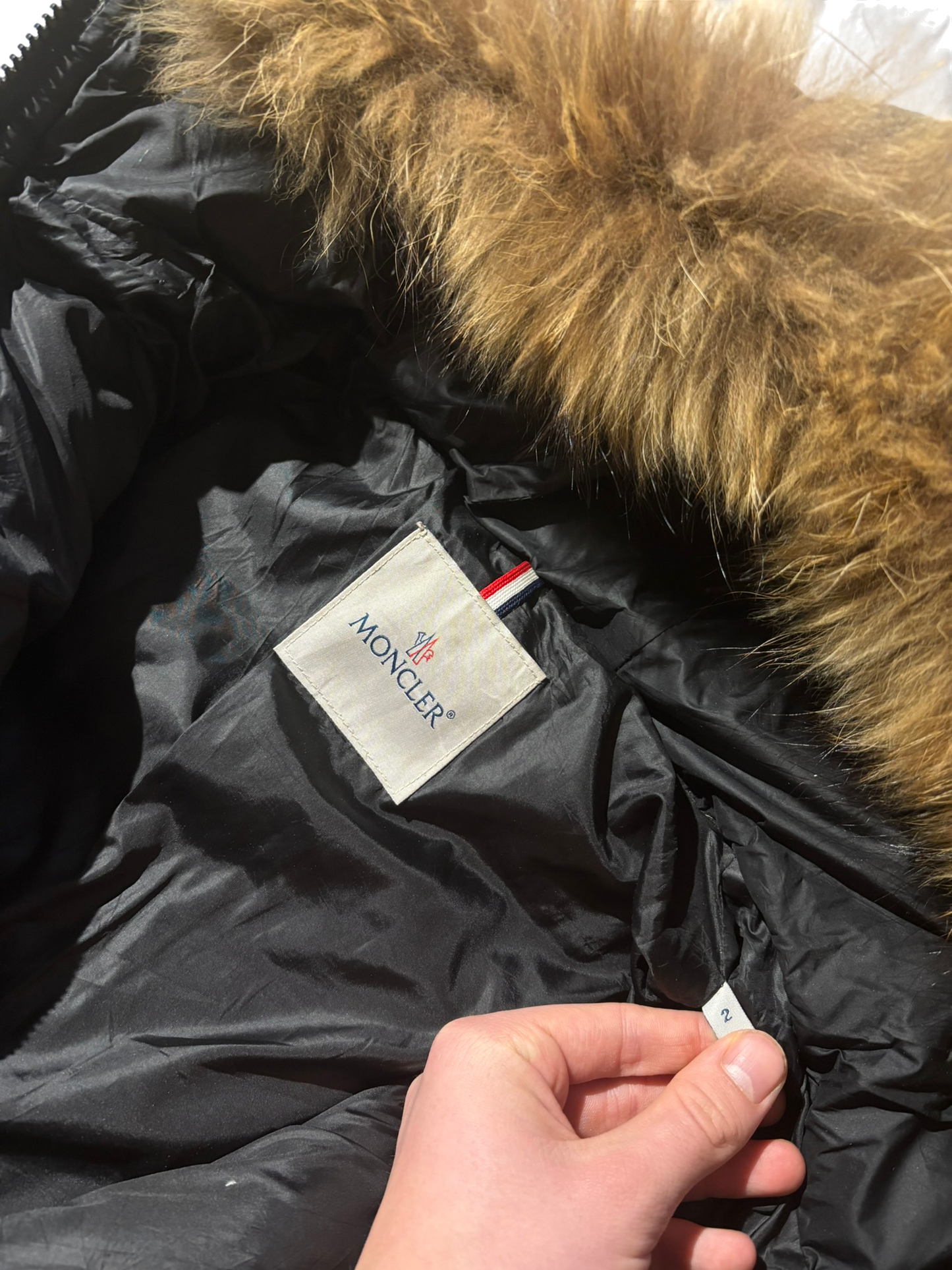 Moncler fur Puffer