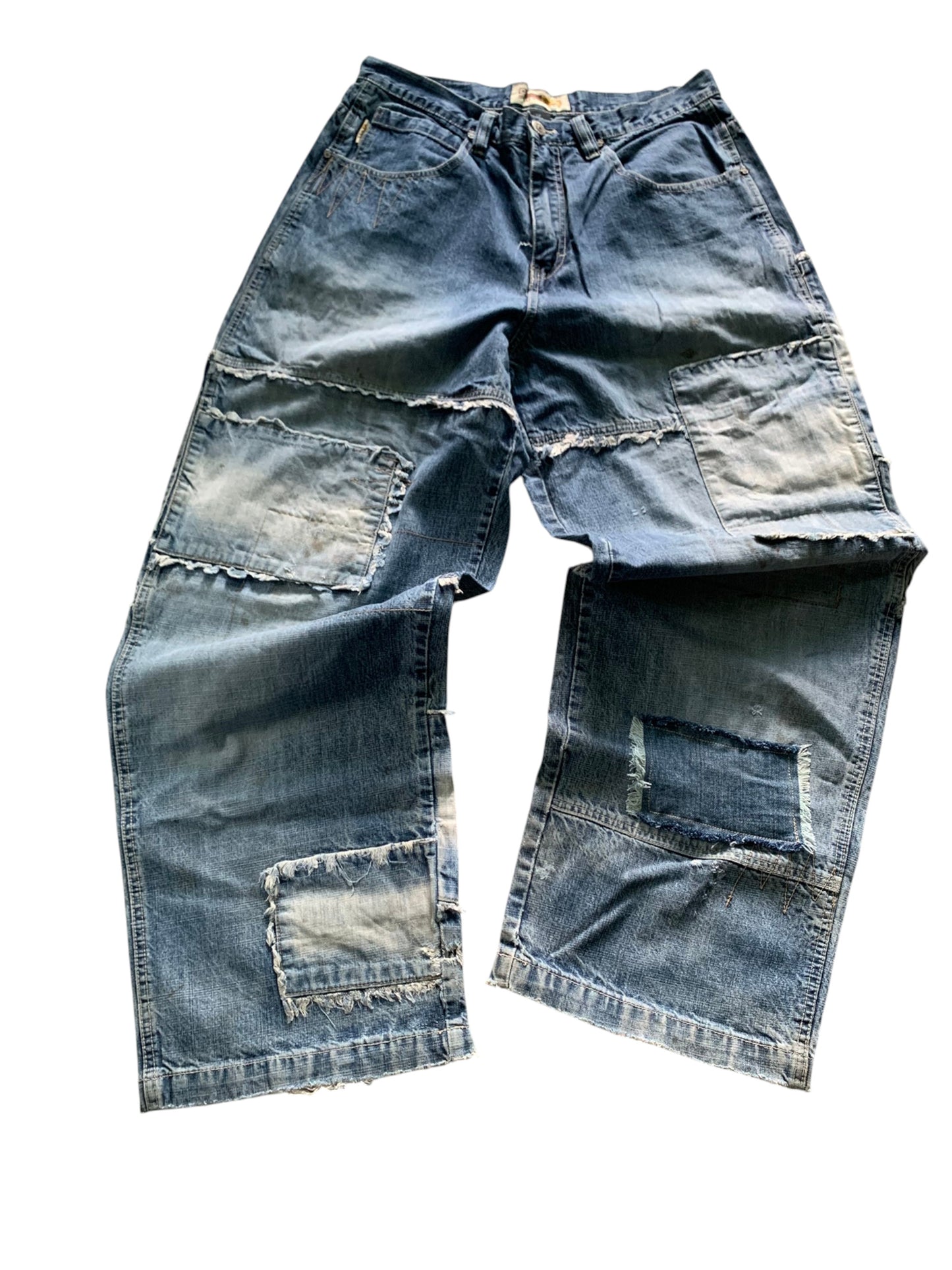 Southpole Patchwork Jeans