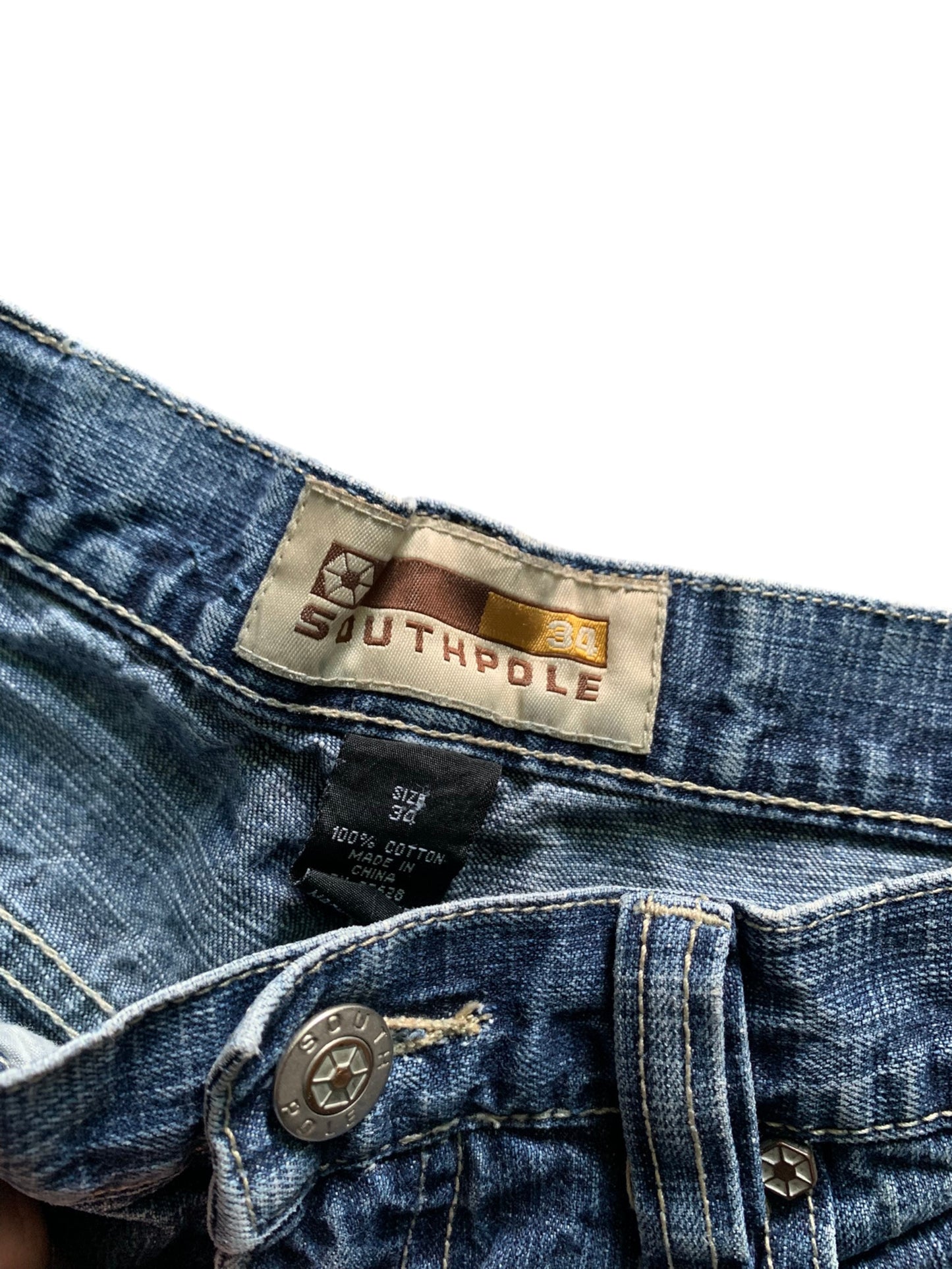 Southpole Patchwork Jeans