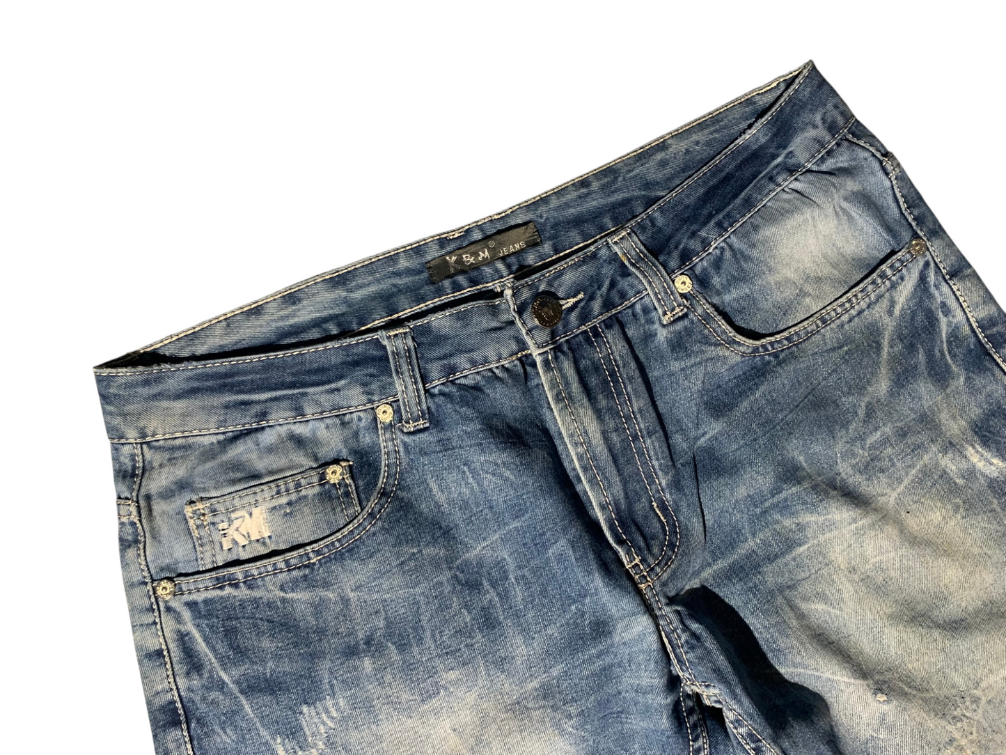 K&M Jeans mit Tiger print