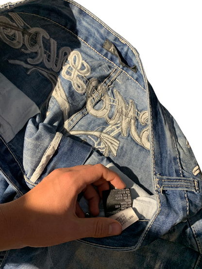 K&M Jeans mit Tiger print